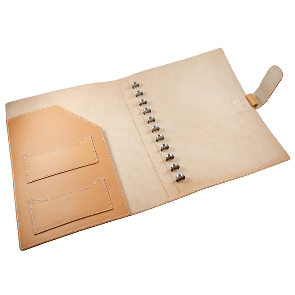 Atoma Pur Leather Folder 210 x 297 Natural - Image 2