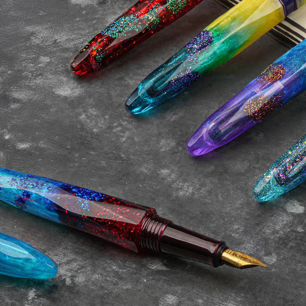 Benu Briolette Fountain Pen Starlit Oasis - Image 4