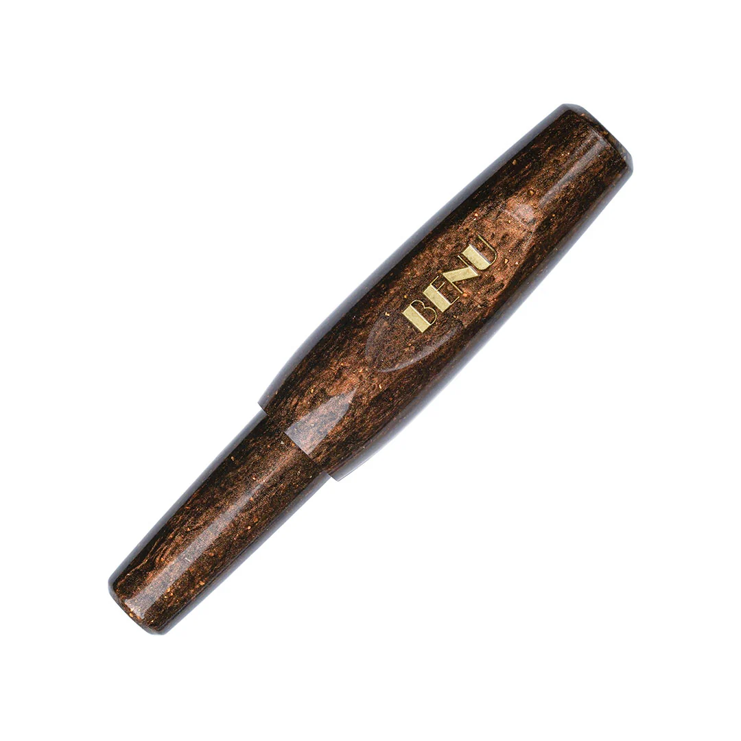 Benu Pixie Pocket Fountain Pen Coffee Brown - Image 3