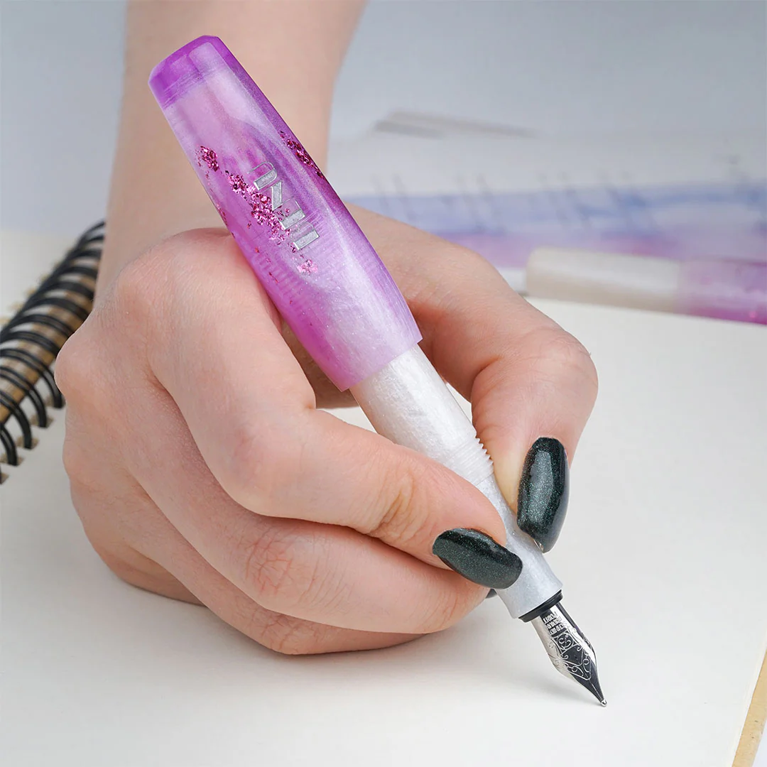 Benu Pixie Pocket Fountain Pen Icy Violet - Image 2