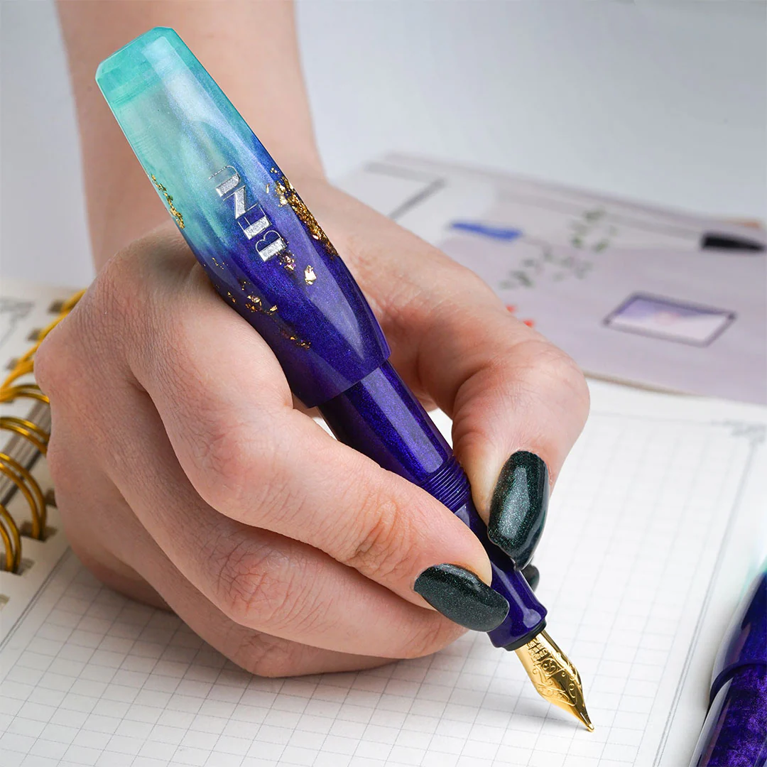 Benu Pixie Pocket Fountain Pen Twilight Lagoon - Image 2