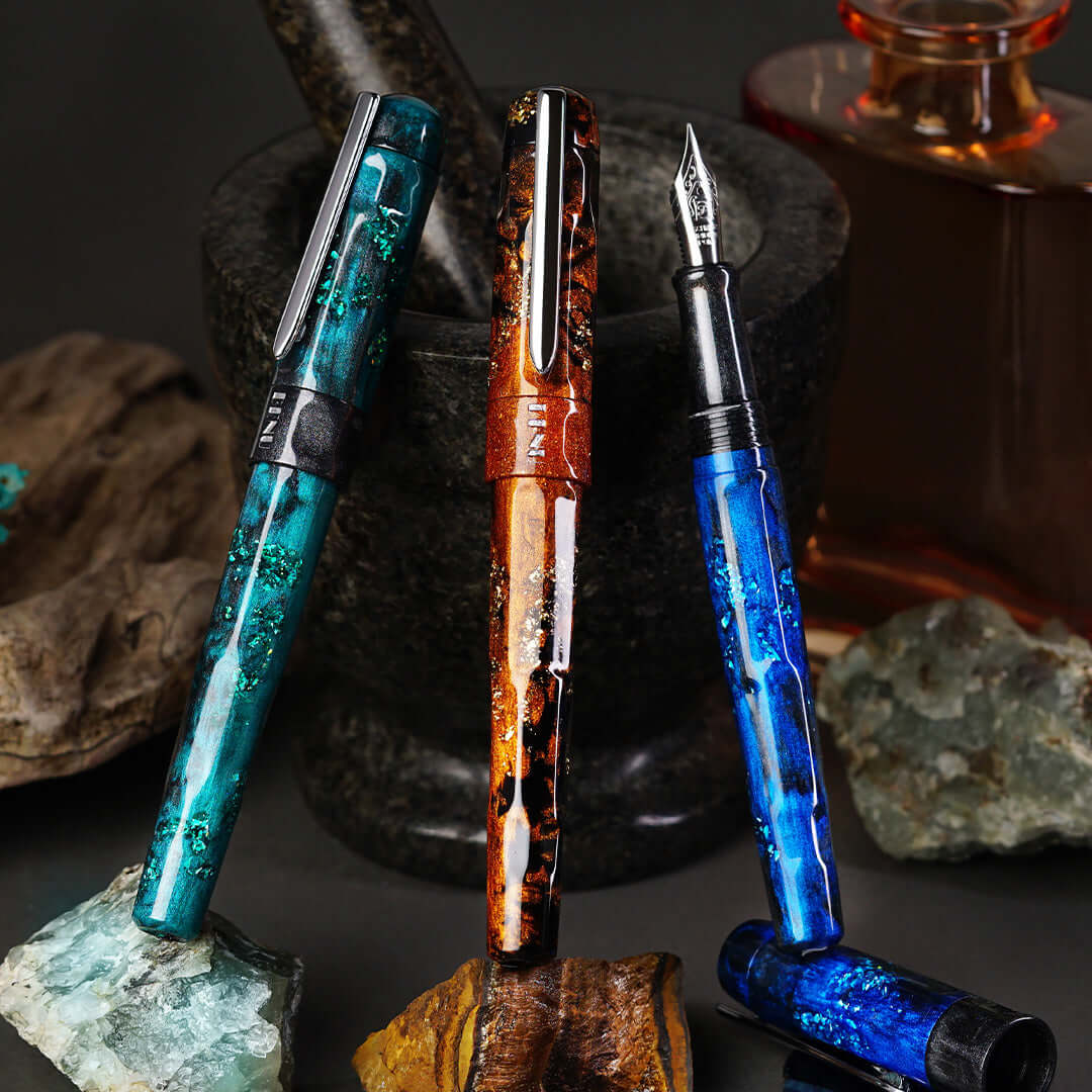 Benu Talisman Fountain Pen Cat's Eye - Image 3