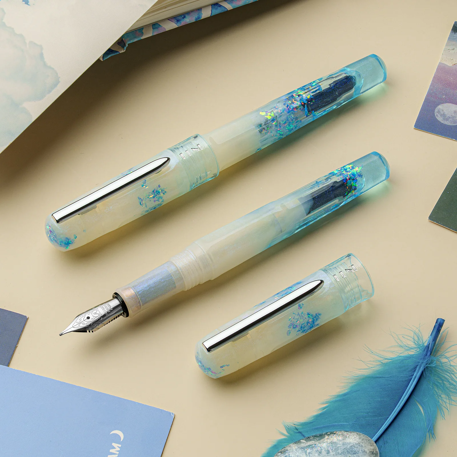 Benu Talisman Fountain Pen Moonstone - Image 3
