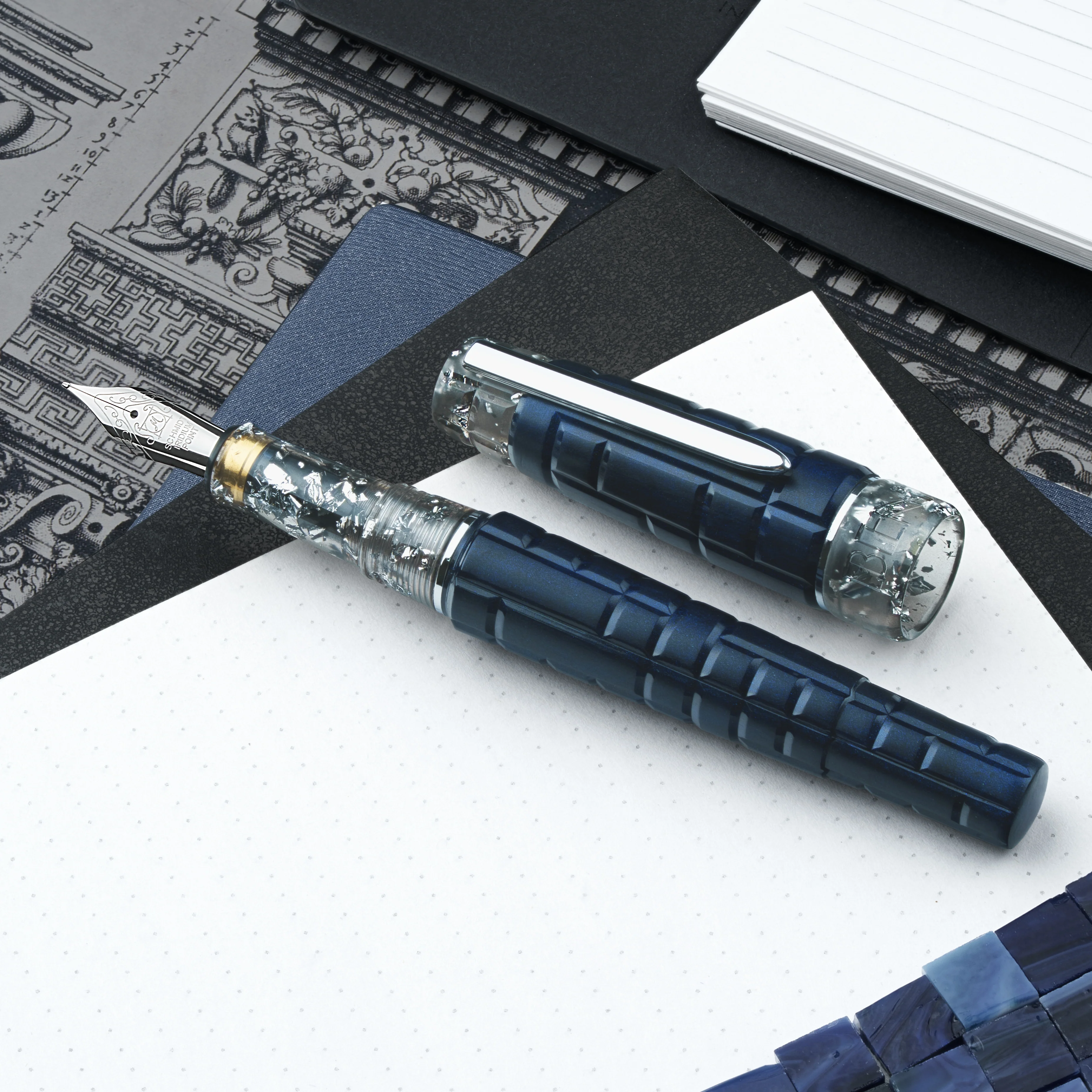 Benu Tessera Fountain Pen Galena - Image 5
