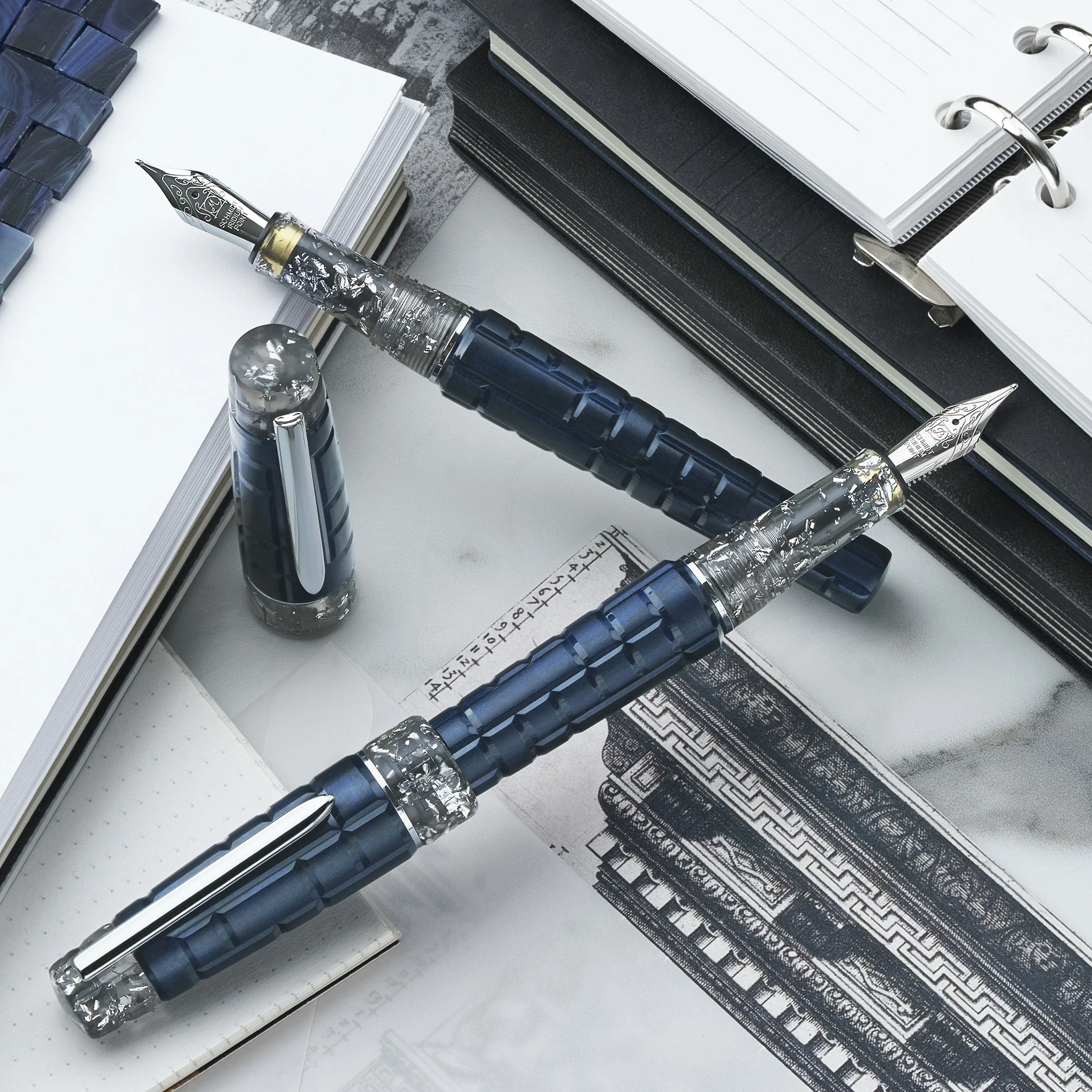 Benu Tessera Fountain Pen Galena - Image 6