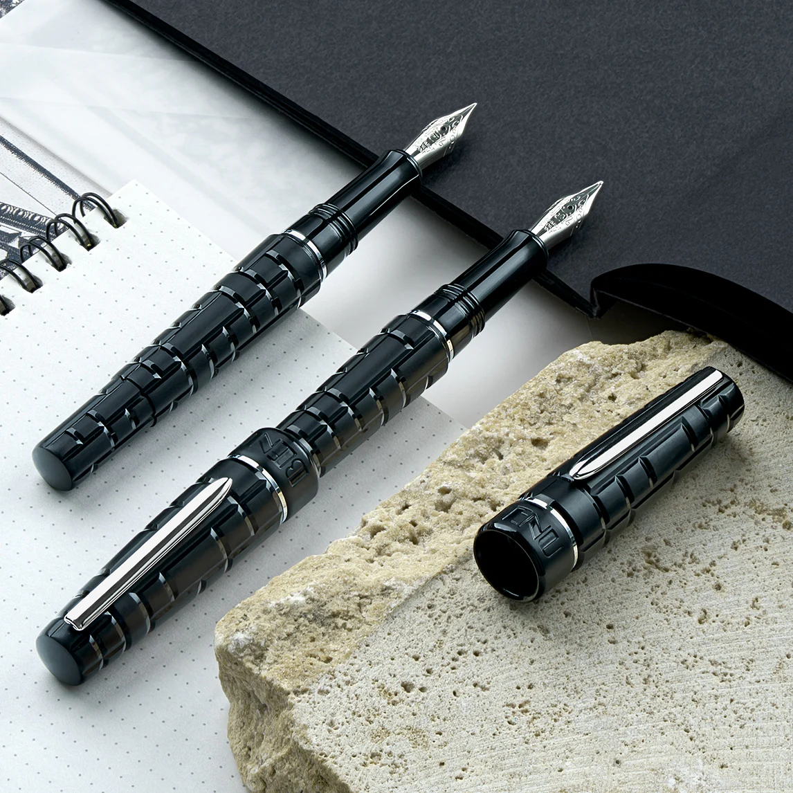 Benu Tessera Fountain Pen Onyx - Image 5