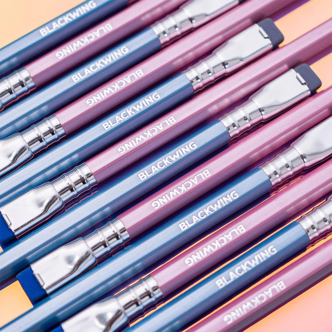 Blackwing Pearlescent Pencils Set of 12 Pink - Image 5