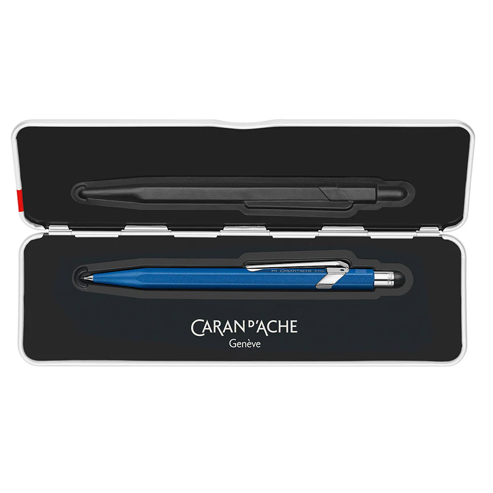 Caran d'Ache 844 Colormat-X Mechanical Pencil in Slimpack Blue