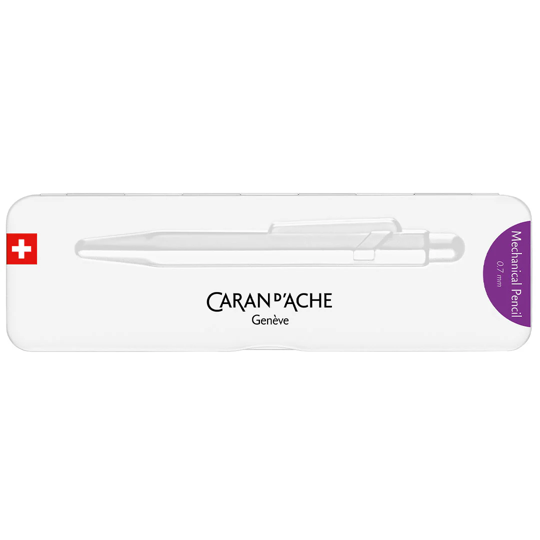 Caran d'Ache 844 Colormat-X Mechanical Pencil in Slimpack Violet - Image 3
