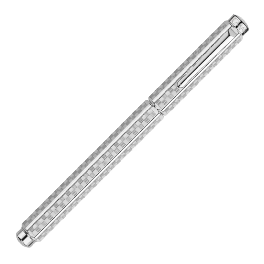 Caran d'Ache Ecridor Rollerball Pen Damier Platinum Coated - Image 2
