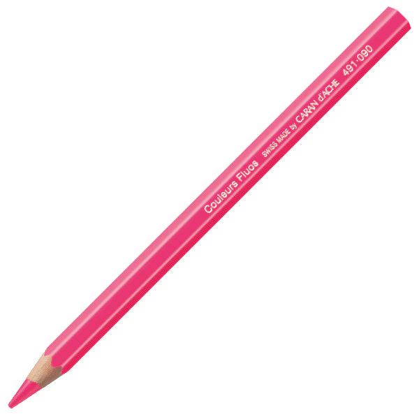 Caran d'Ache Fluo Line Fluorescent Highlighting Pencil - Image 3