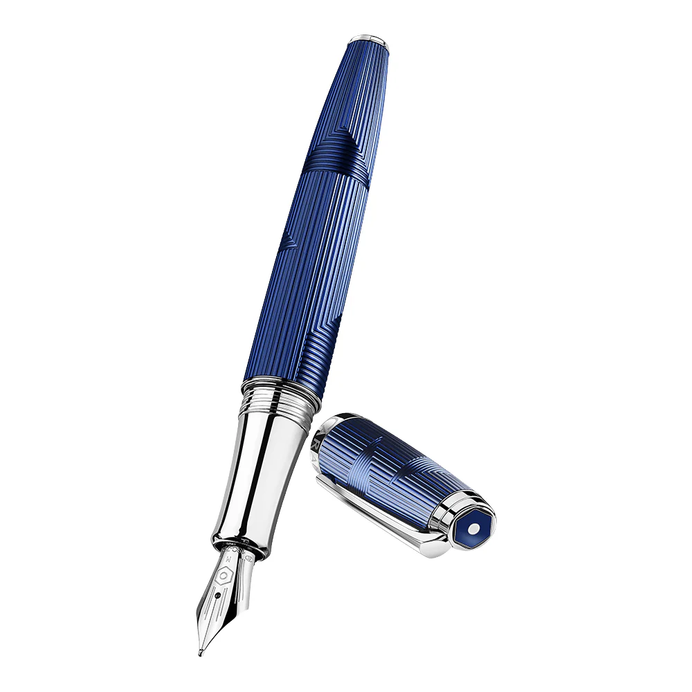 Caran d'Ache Leman Fountain Pen Bleu Marin - Image 3