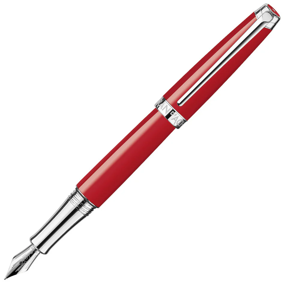 Caran d'Ache Leman Fountain Pen Scarlet