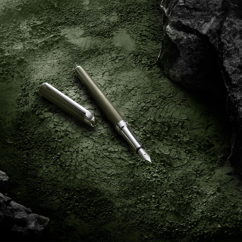 Caran d'Ache Leman Slim Terre d'Ombre Fountain Pen - Image 2