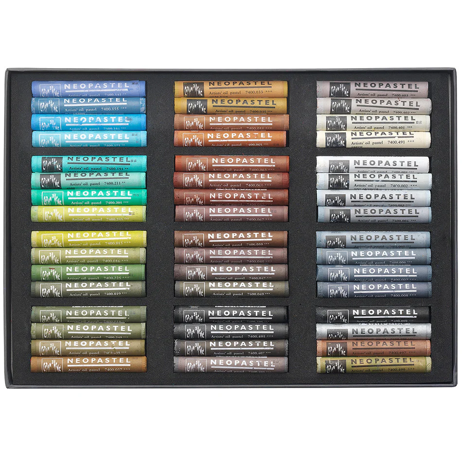 Caran d'Ache Neopastel Oil Pastel Box of 96 - Image 3