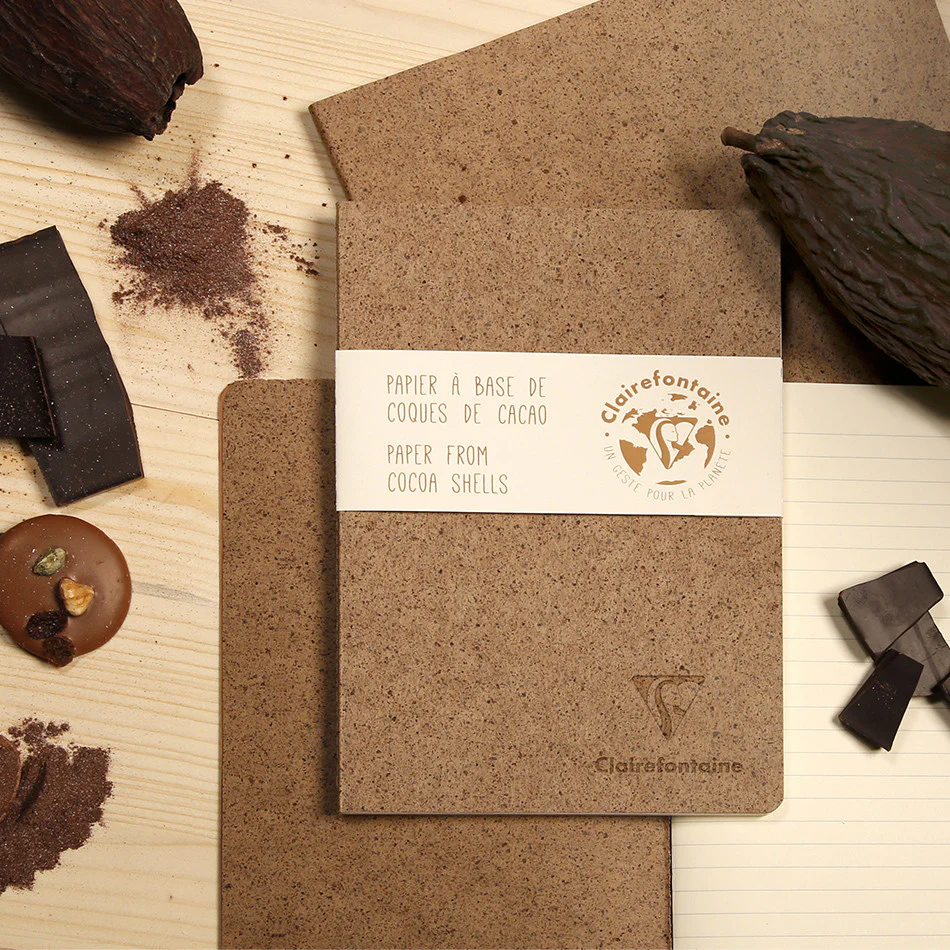 Clairefontaine Cocoa Stapled Notebook A4 - Image 2