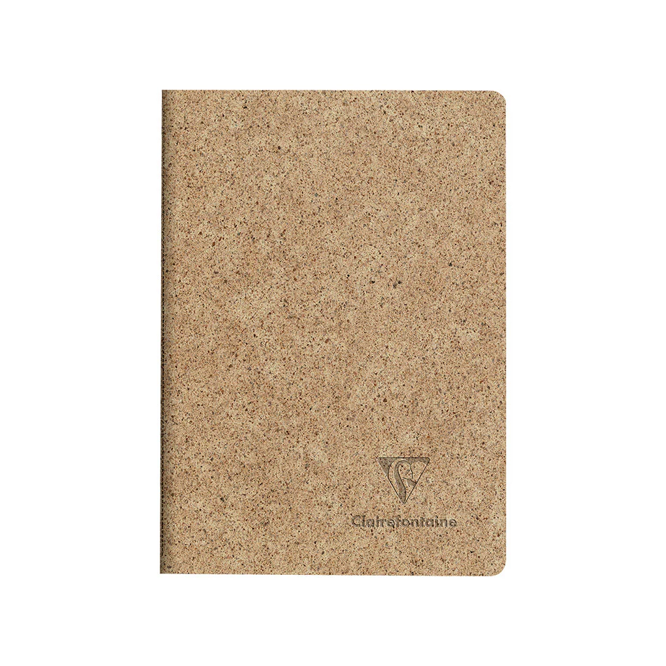 Clairefontaine Cocoa Stapled Notebook A6