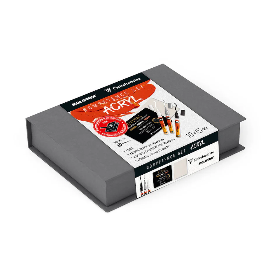 Clairefontaine Competence Box Acryic A6+