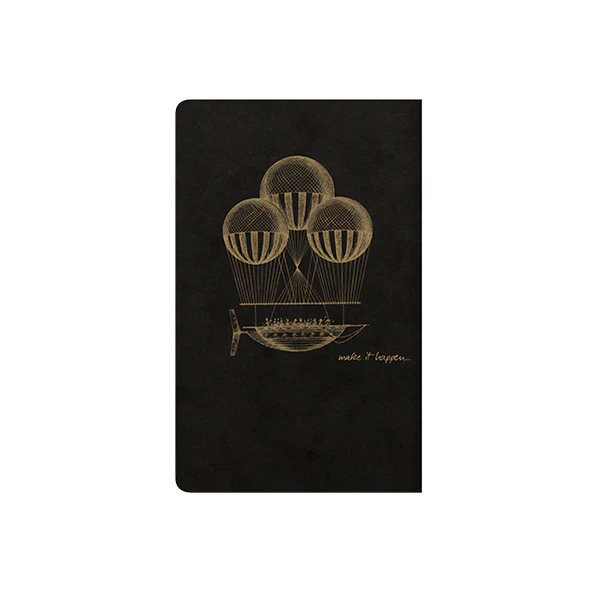 Clairefontaine Flying Spirit Notebook Black Cover 75x120 - Image 2
