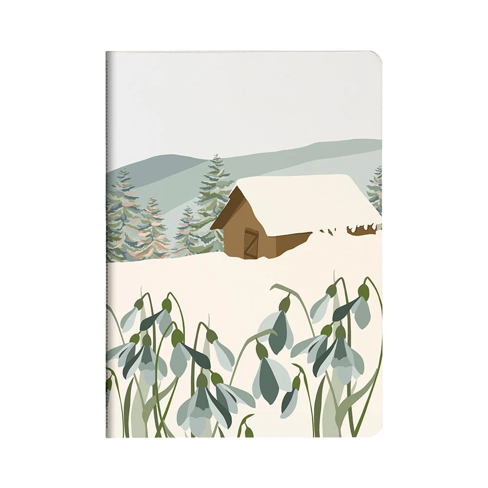 Clairefontaine La Vie En Vosges Stapled Notebook Sewn On Spine A5 Assorted - Image 4