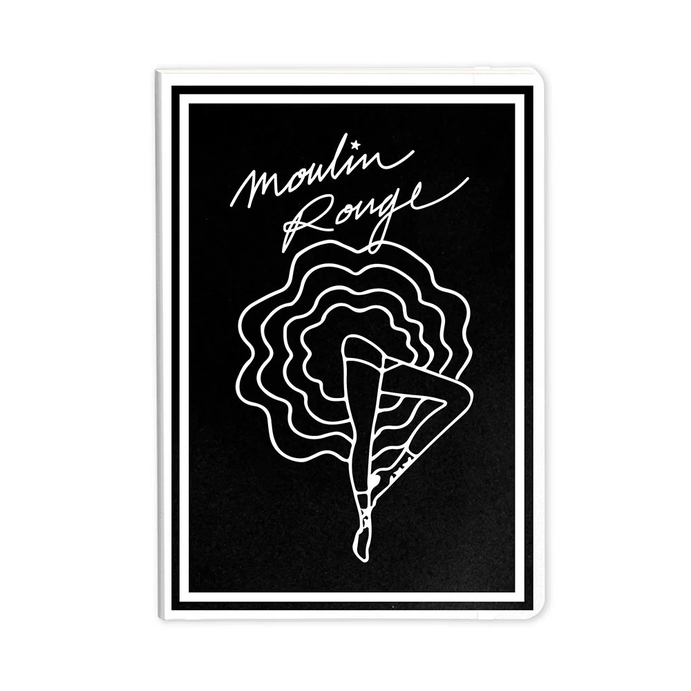 Clairefontaine Moulin Rouge Softcover Notebook A5 - Image 2