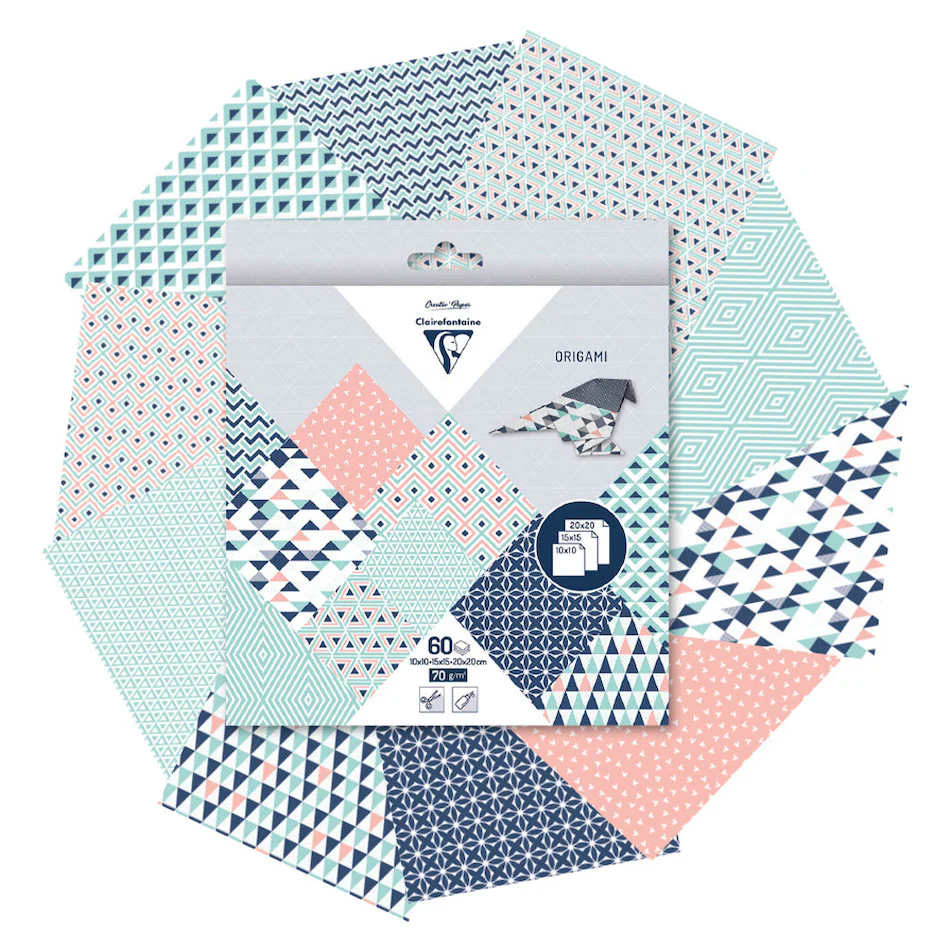Clairefontaine Origami Set of 60 Sheets 3 Sizes - Image 13