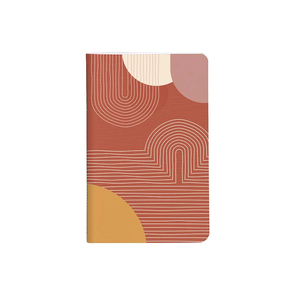 Clairefontaine Terracotta Stapled Notebook Sewn On Spine 75x12cm Assorted - Image 7