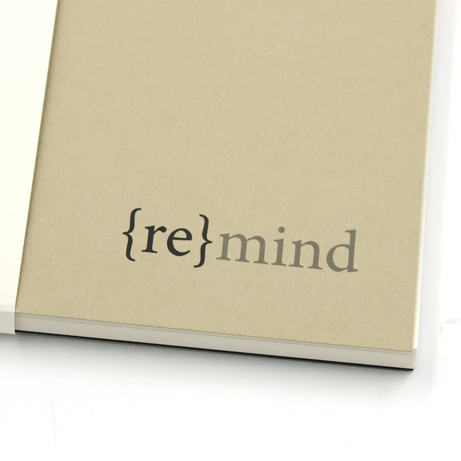 Coffeenotes Medio Notepad Camel Tweed - Image 2