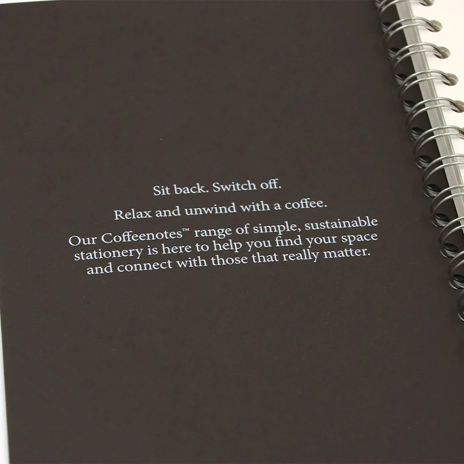 Coffeenotes Medio Wiro Notebook Espresso - Image 2