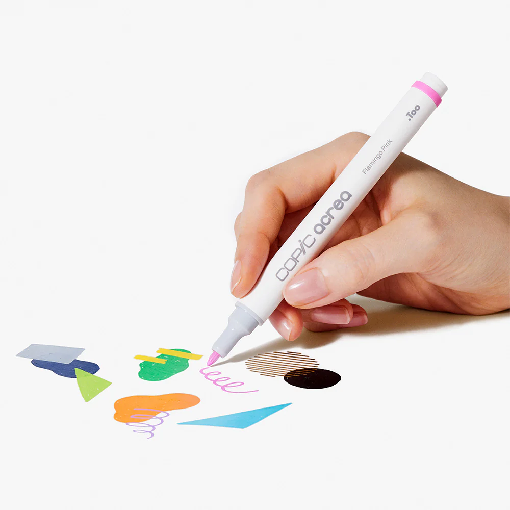 Copic Acrea Paint Marker Set of 6 Essential Colours - Image 3