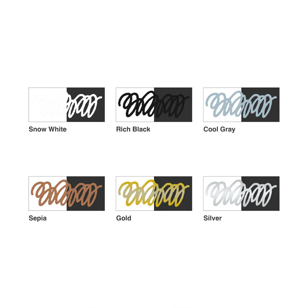 Copic Acrea Paint Marker Set of 6 Essential Colours - Image 5