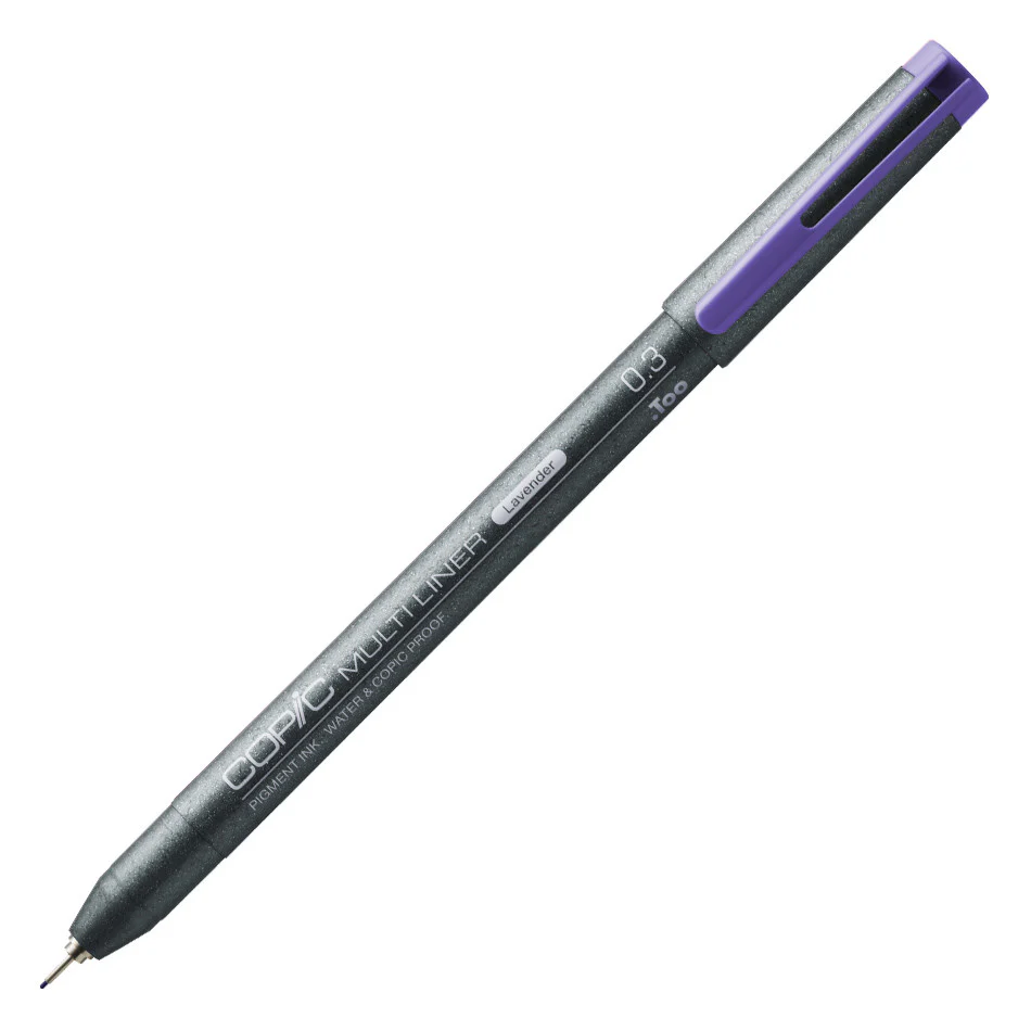 Copic MultiLiner Drawing Pen Lavender - Image 4