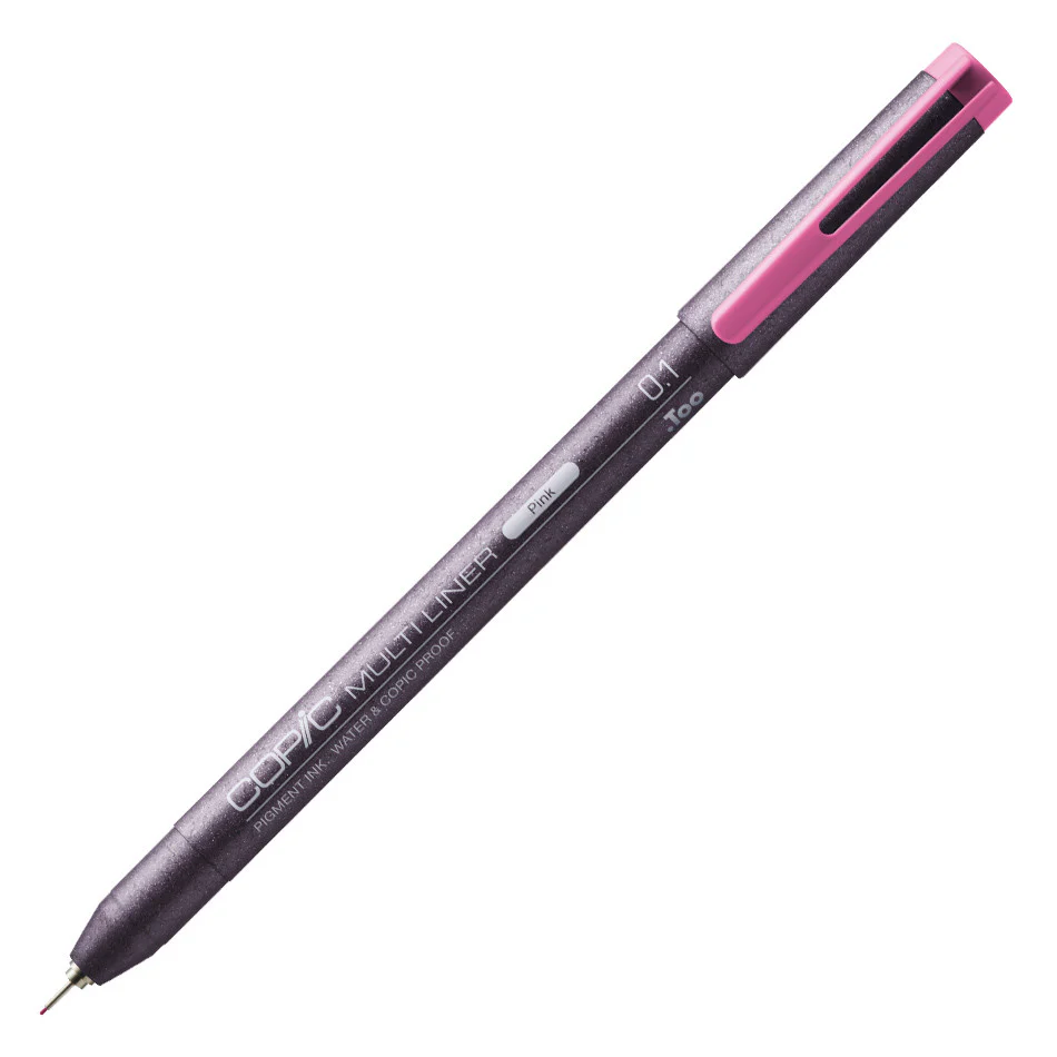 Copic MultiLiner Drawing Pen Pink - Image 2