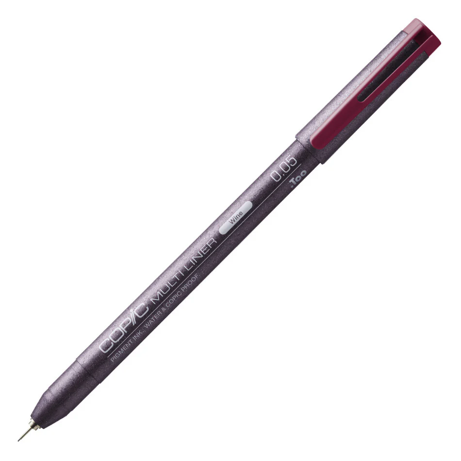 Copic MultiLiner Drawing Pen Wine - Image 2