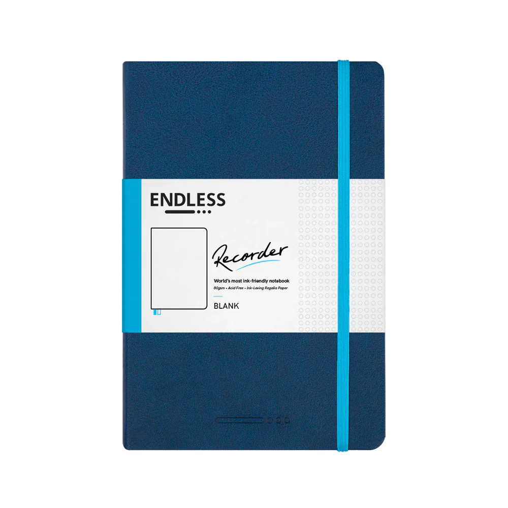 Endless Recorder Notebook A5 Deep Ocean