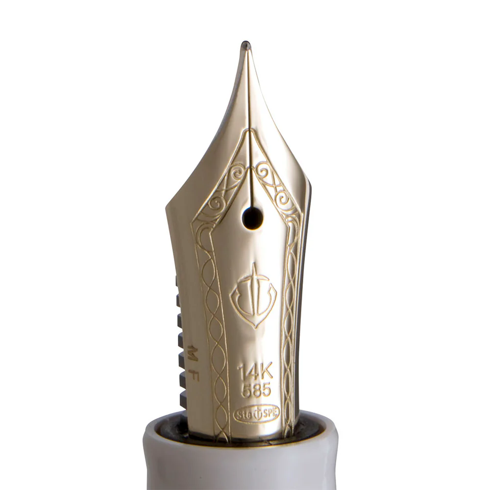 Sailor Professional Gear Slim Mini Rencontre Fountain Pen Bordeaux Foncé 14K Nib - Image 3