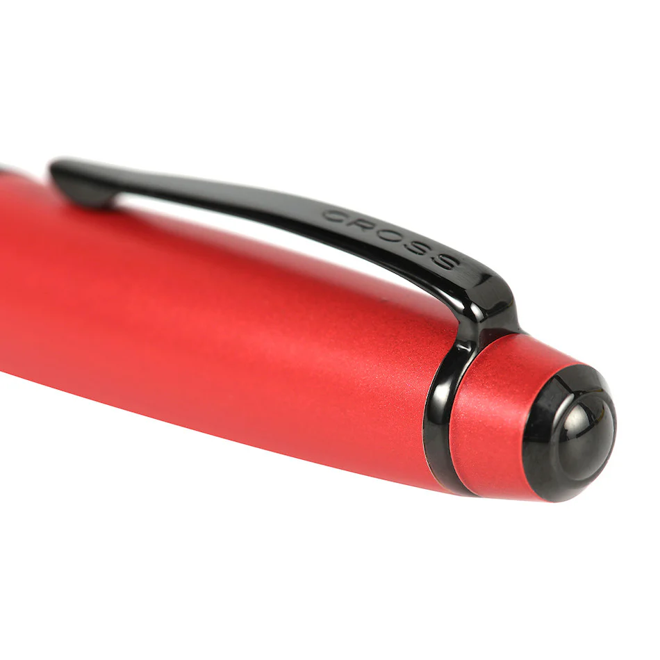 Cross Bailey Ballpoint Pen Red Lacquer with Black Trim - Image 3