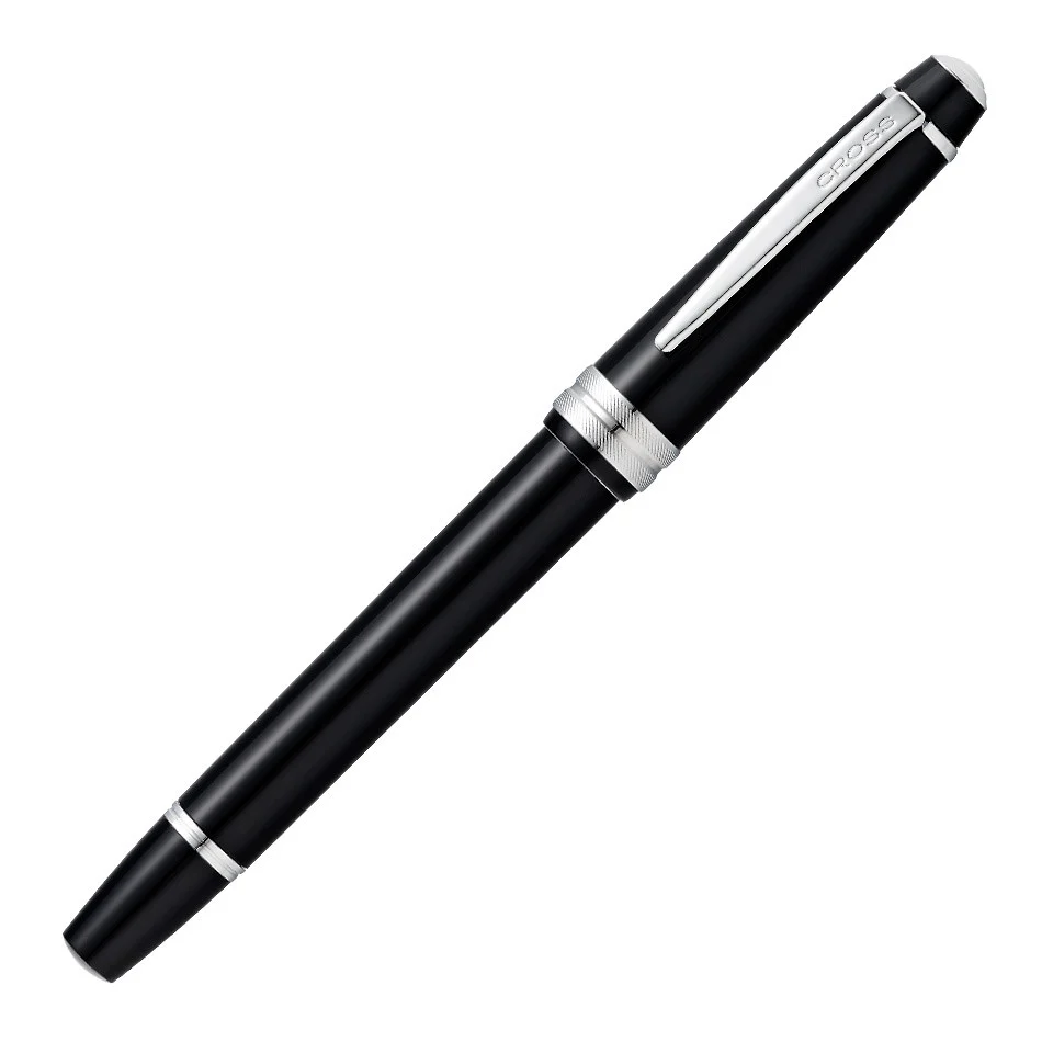 Cross Bailey Light Fountain Pen Black with Chrome Trim - Image 2