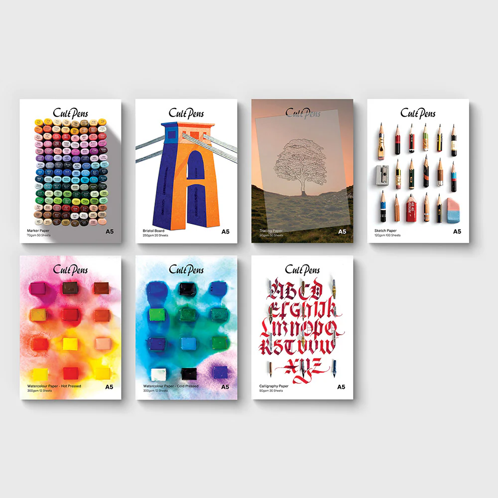 Cult Pens Essential Art Pad Bundle A5