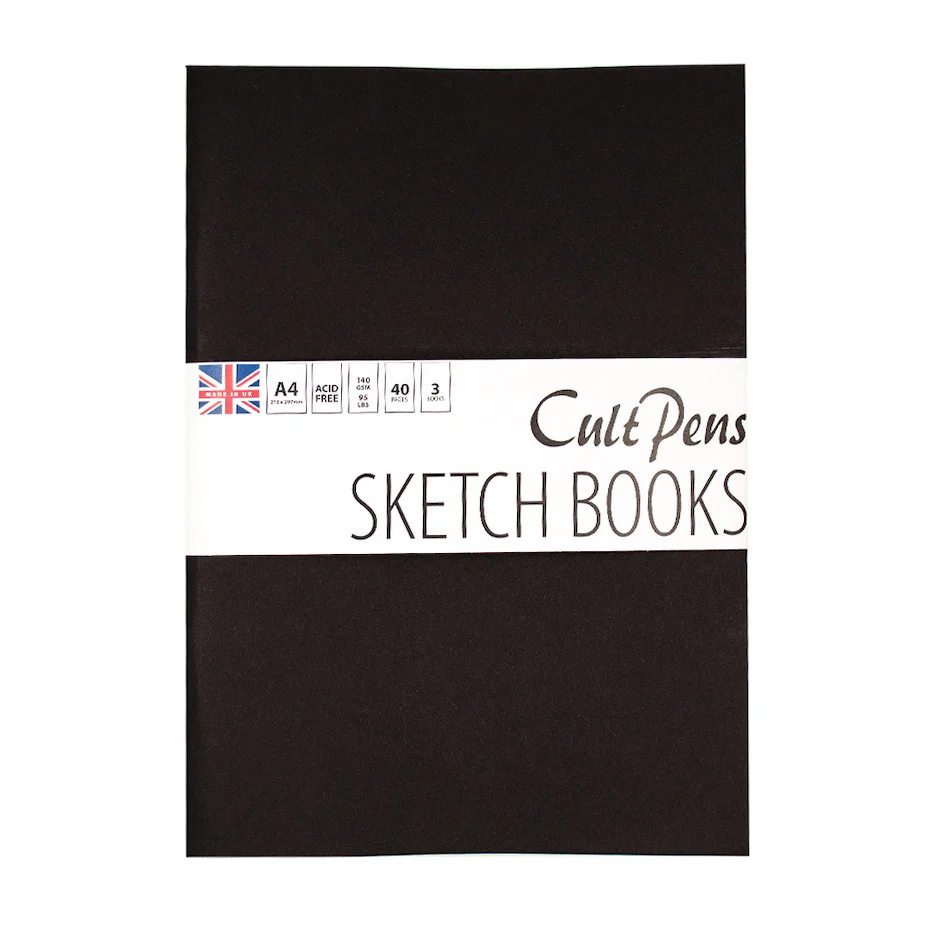Cult Pens Notebooks Set of 3 A4