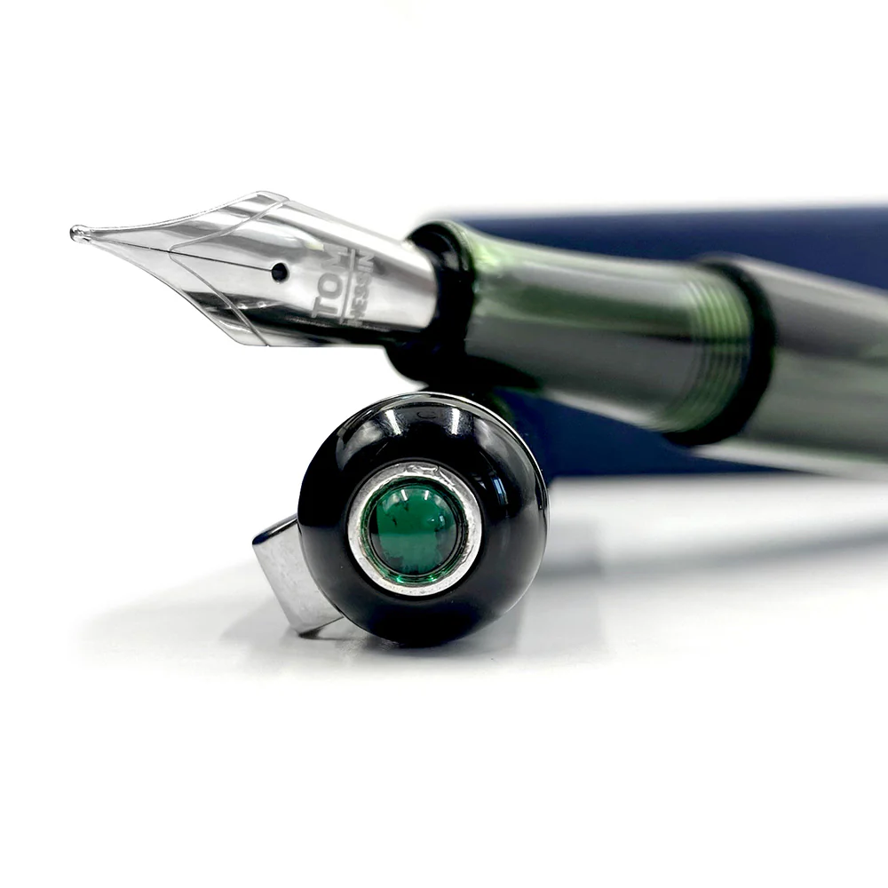 Cult Pens x Tom Hessin Special Edition Emerald Green Fountain Pen - Image 2