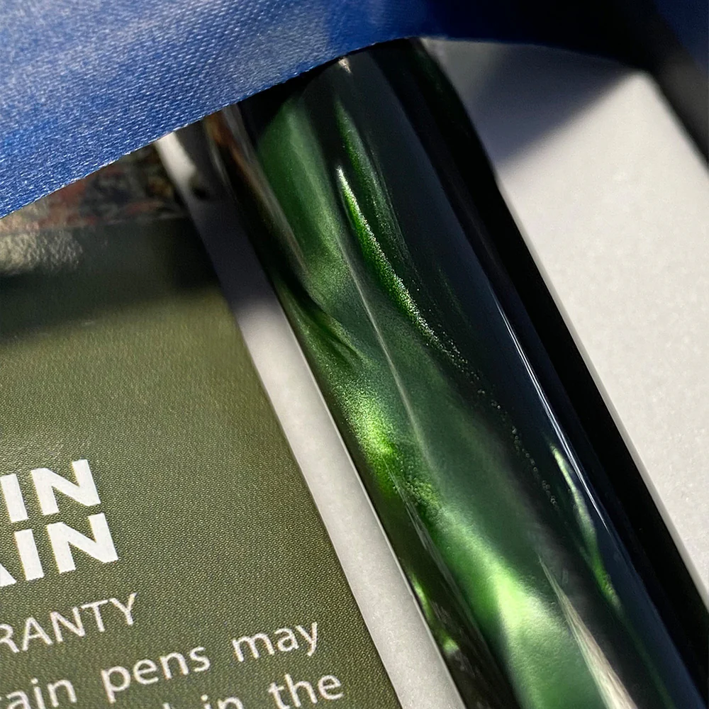 Cult Pens x Tom Hessin Special Edition Emerald Green Fountain Pen - Image 4