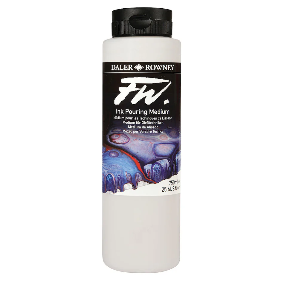 Daler-Rowney FW Acrylic Ink 750ml Pouring Medium