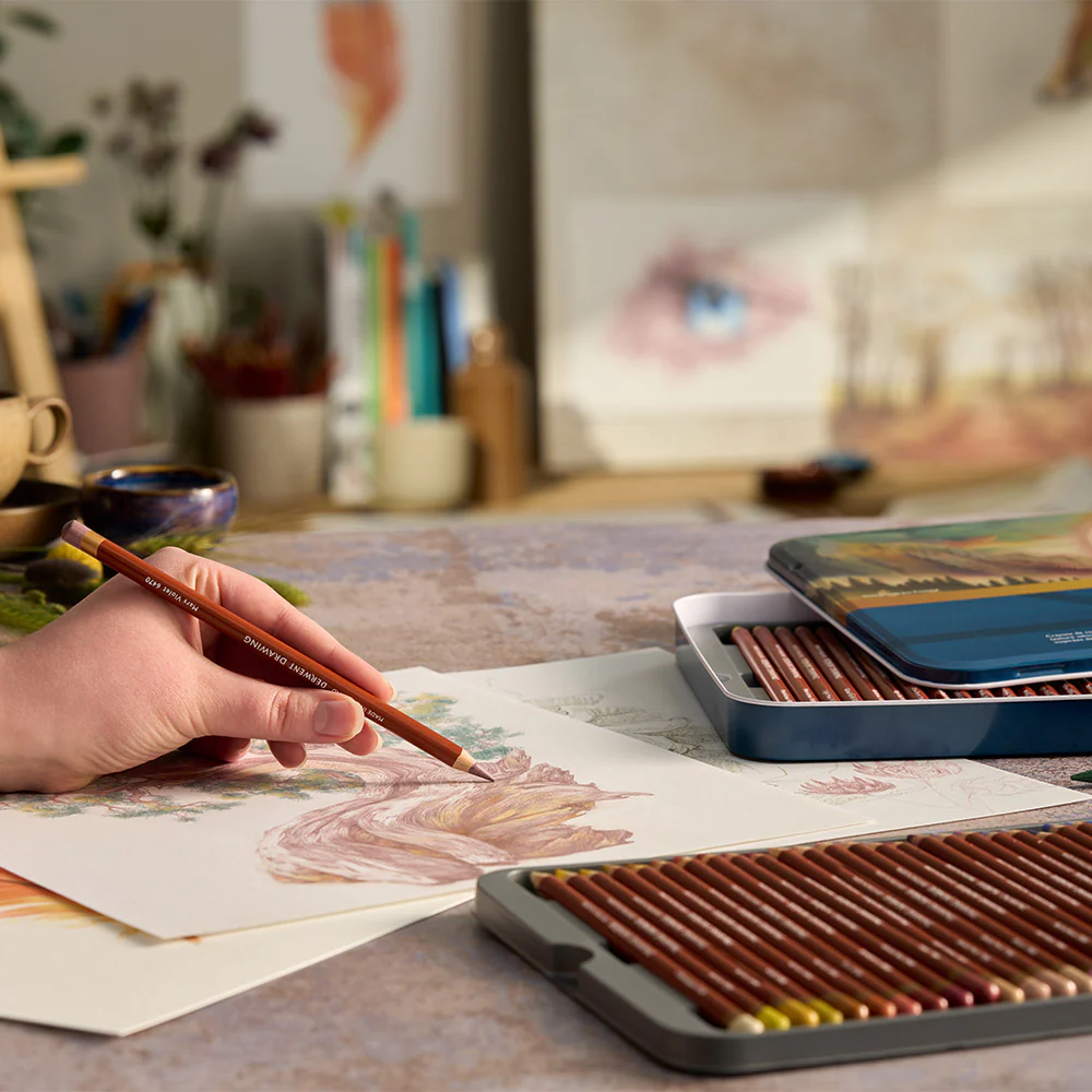 Derwent Drawing Pencils Tin 72 - Image 4