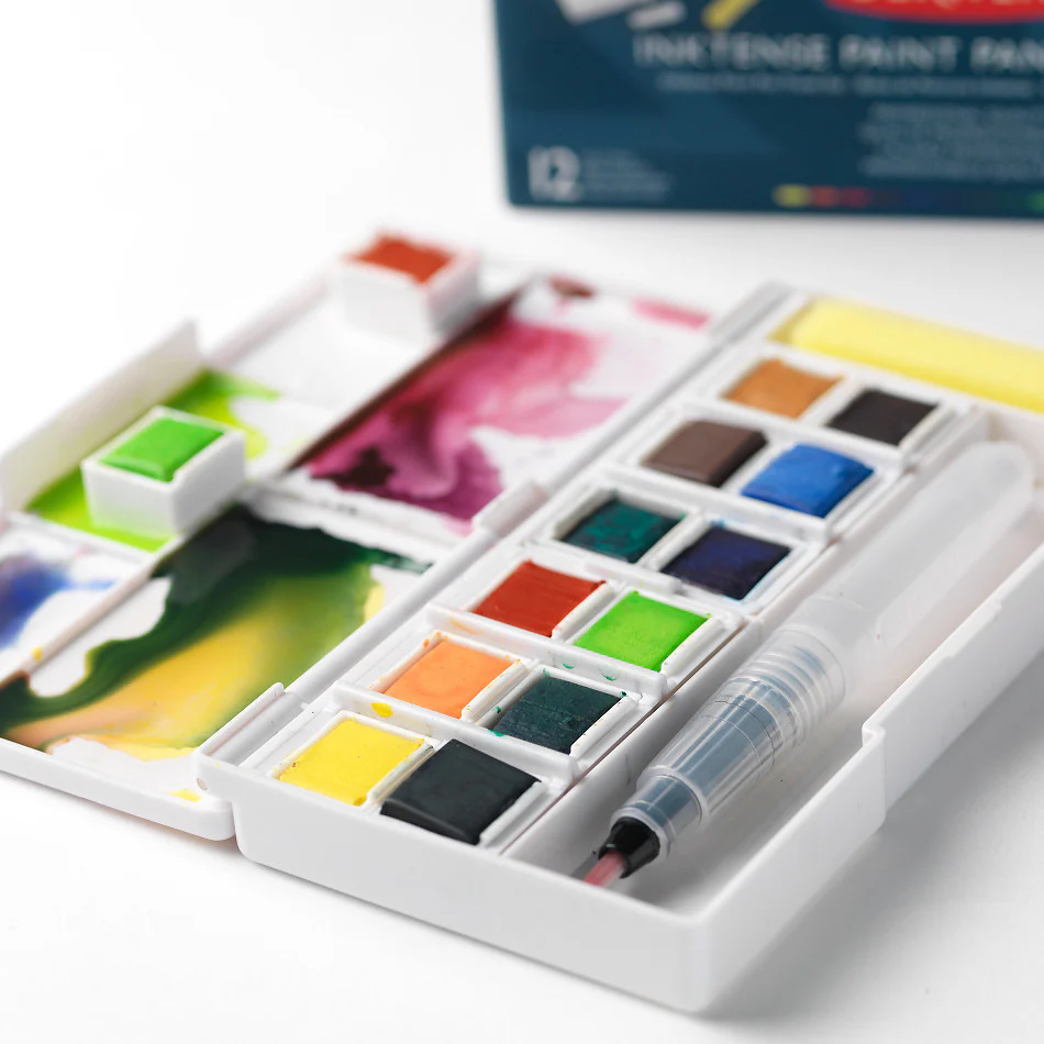 Derwent Inktense Paint Pan Travel Set #01 - Image 2