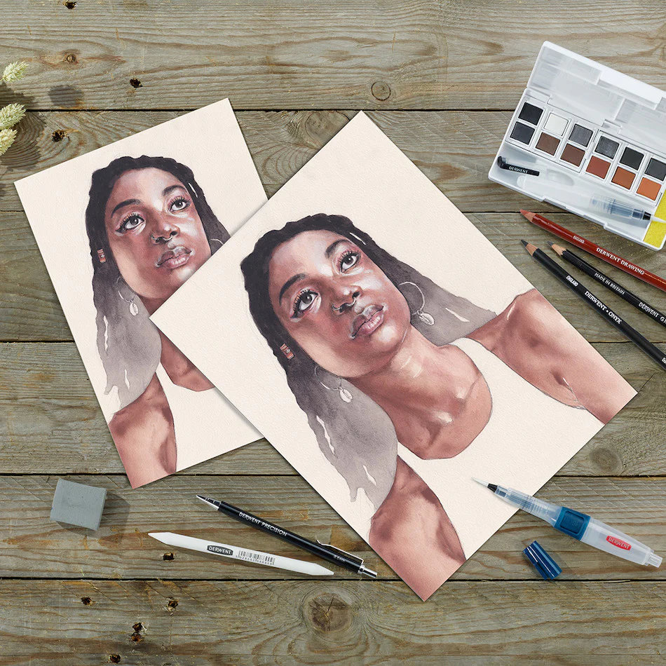 Derwent Shade & Tone Paint Pan Set - Image 3