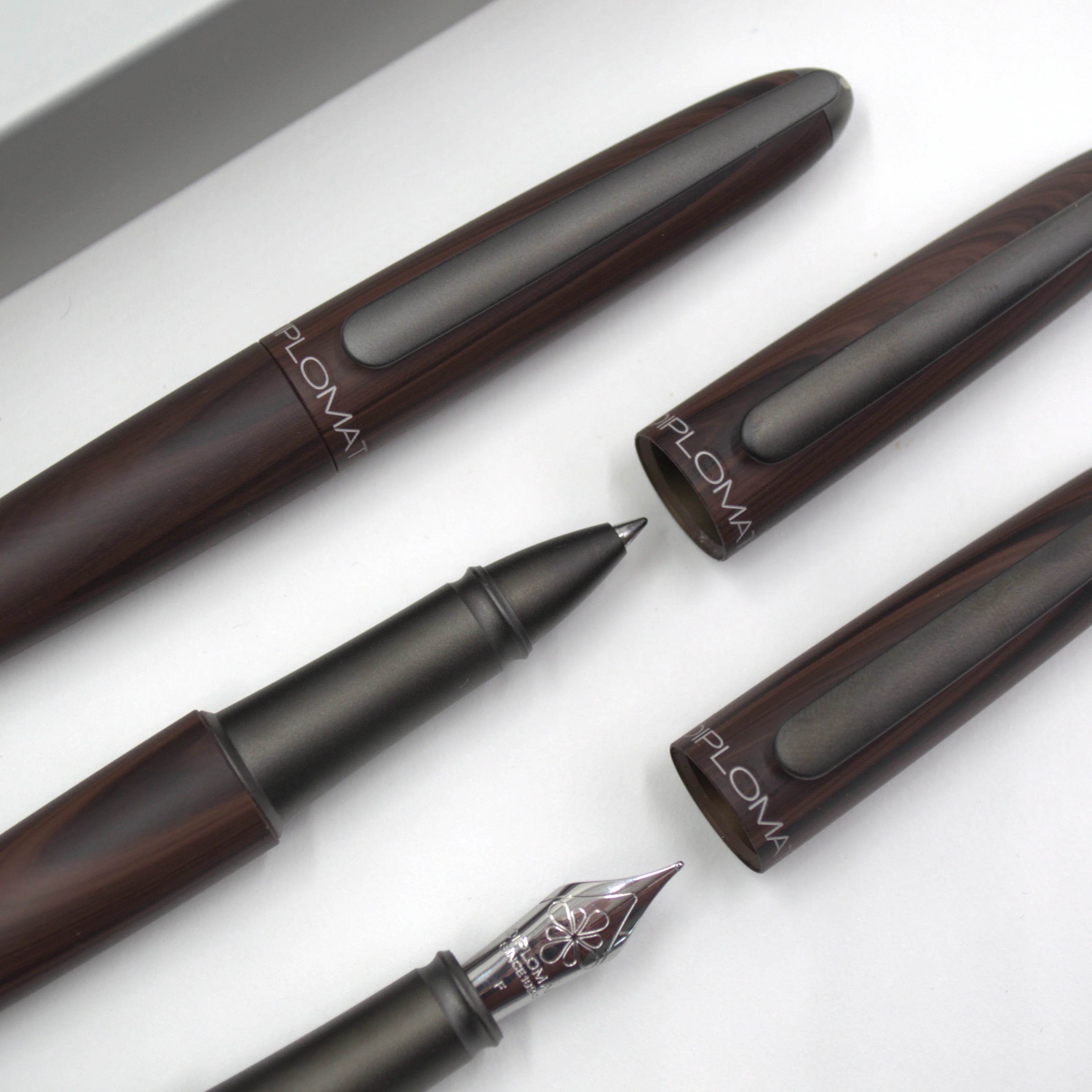 Diplomat Aero Fountain Pen Black Forest - Image 3