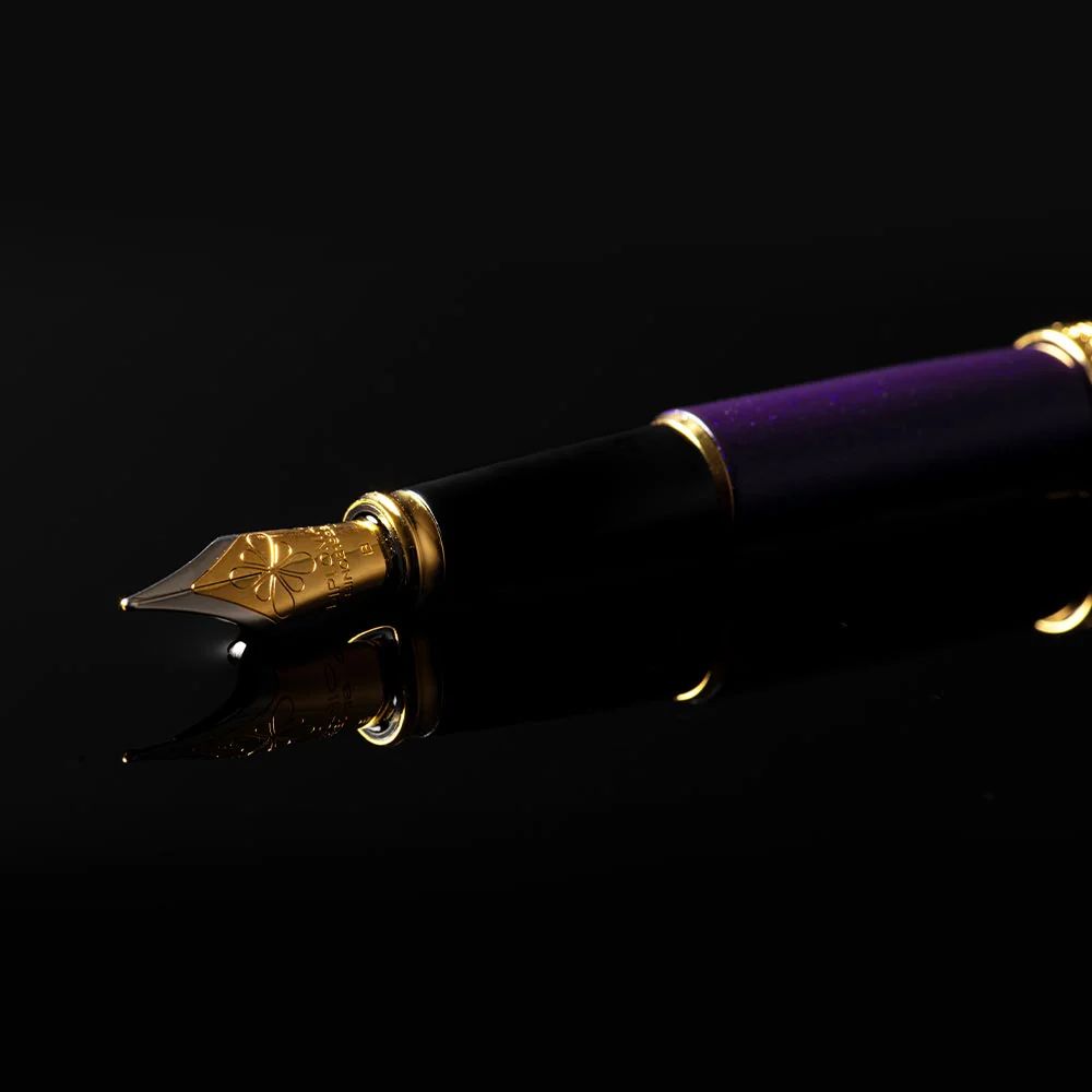 Diplomat Excellence A2 Skyline Fountain Pen Violet Rain - Image 4