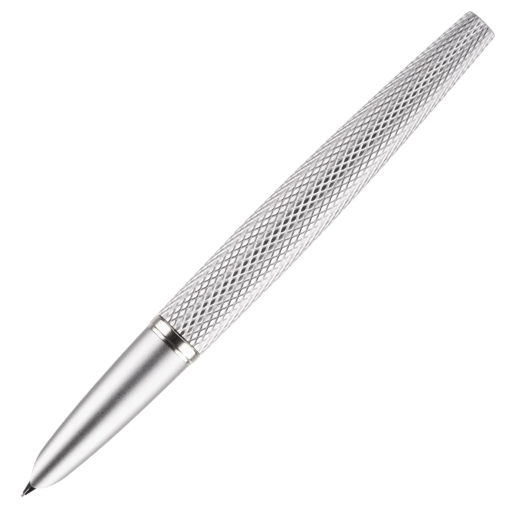 Diplomat Viper Guilloche Fountain Pen Silver