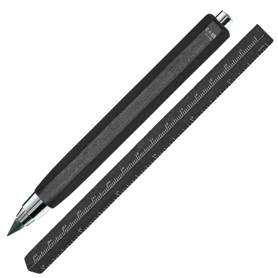 e+m Triangle Clutch Pencil Gift Set